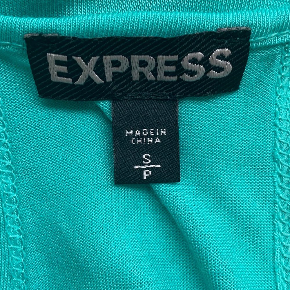 NWOT Express Top with Faux Racerback - Small - Picture 5 of 6